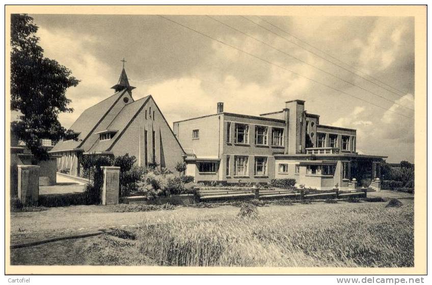 LUMMEN-BROEDERS VAN LIEFDE-SINT-FERDINANDINSTITUUT-KAPEL EN HOOFDGEBOUW - Lummen