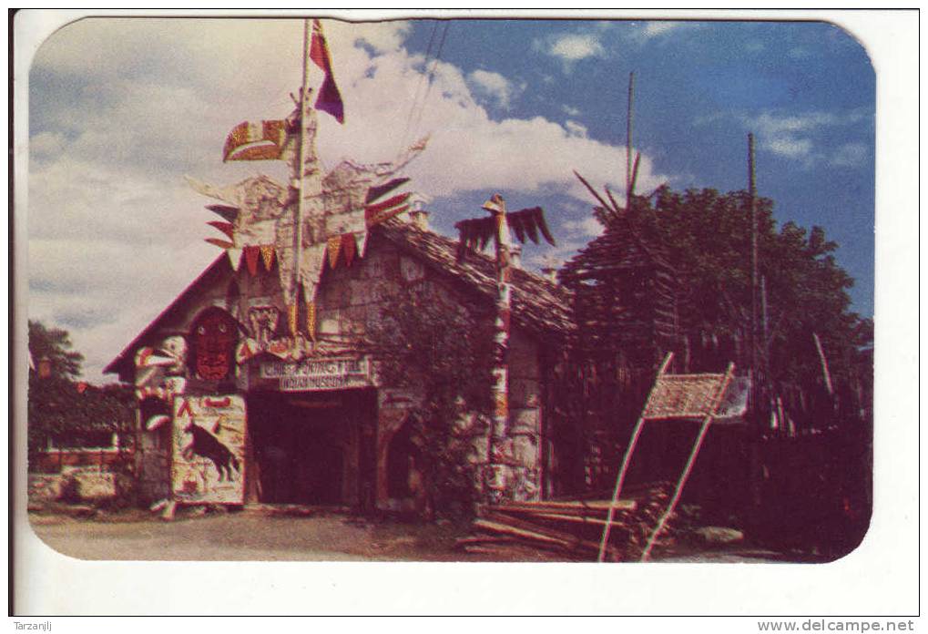 CPSM D'indien D'amérique (Canada): KA-NA-WA-KE ( Longhouse Of Iroquois) - Non Classés