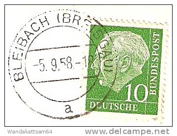 AK Bleibach I. Br. 300 M ü. M. Blick V. Ottensteg -5.9.58 -18 BLEIBACH (BREISGAU) A Nach (24) Kiel-Gaarden Mit 1 X 10 Pf - Gutach (Breisgau)