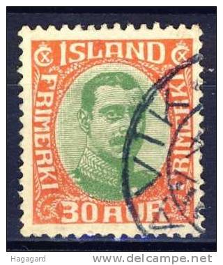 #Iceland 1920.  Michel 93.  Used(o). - Used Stamps