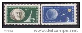 C3624 - Bulgarie 1962 -PA  Yv.no.91-2 Neufs** - Luftpost