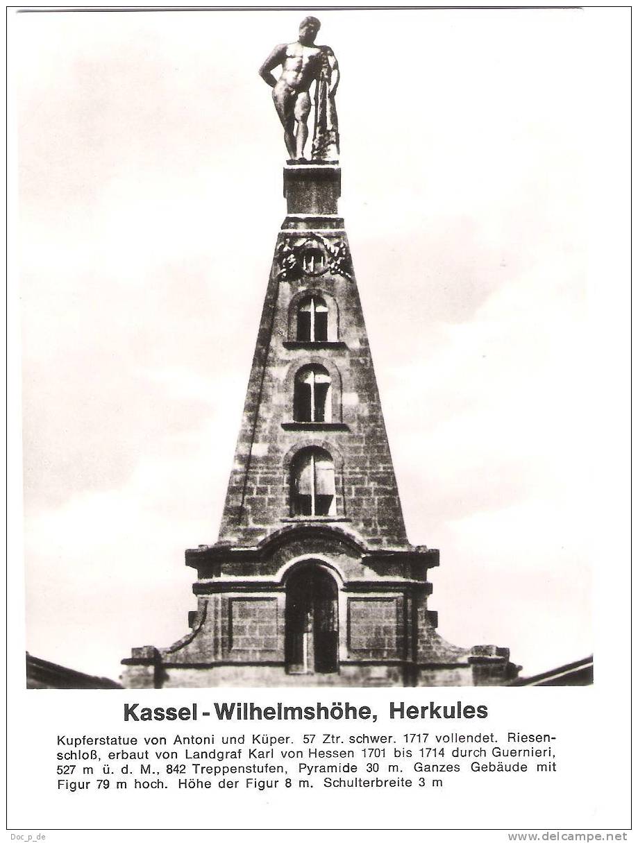 Deutschland - Kassel - Wilhelmshöhe - Herkules - Kassel