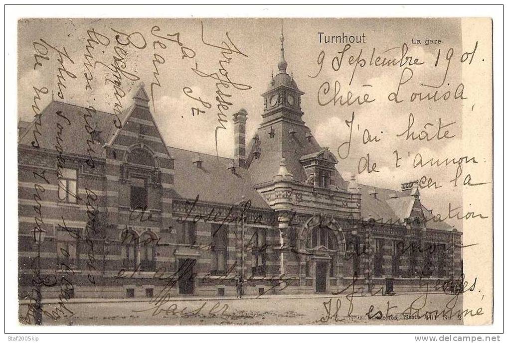 Turnhout - La Gare - 1901 - Turnhout