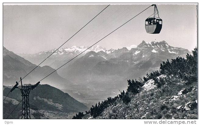 11790 Leysin  Téléphérique  De La Berneuse - Funiculaires