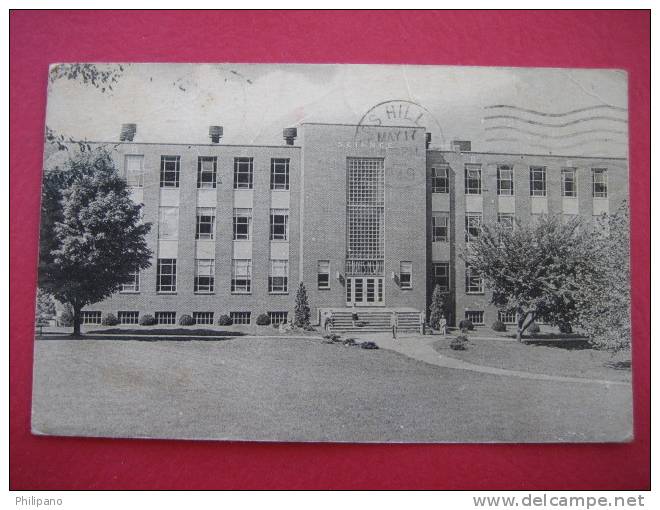 Mars Hill NC--- Science Building Mars Hill College 1949 Cancel--creases  -----(ref 109) - Autres & Non Classés