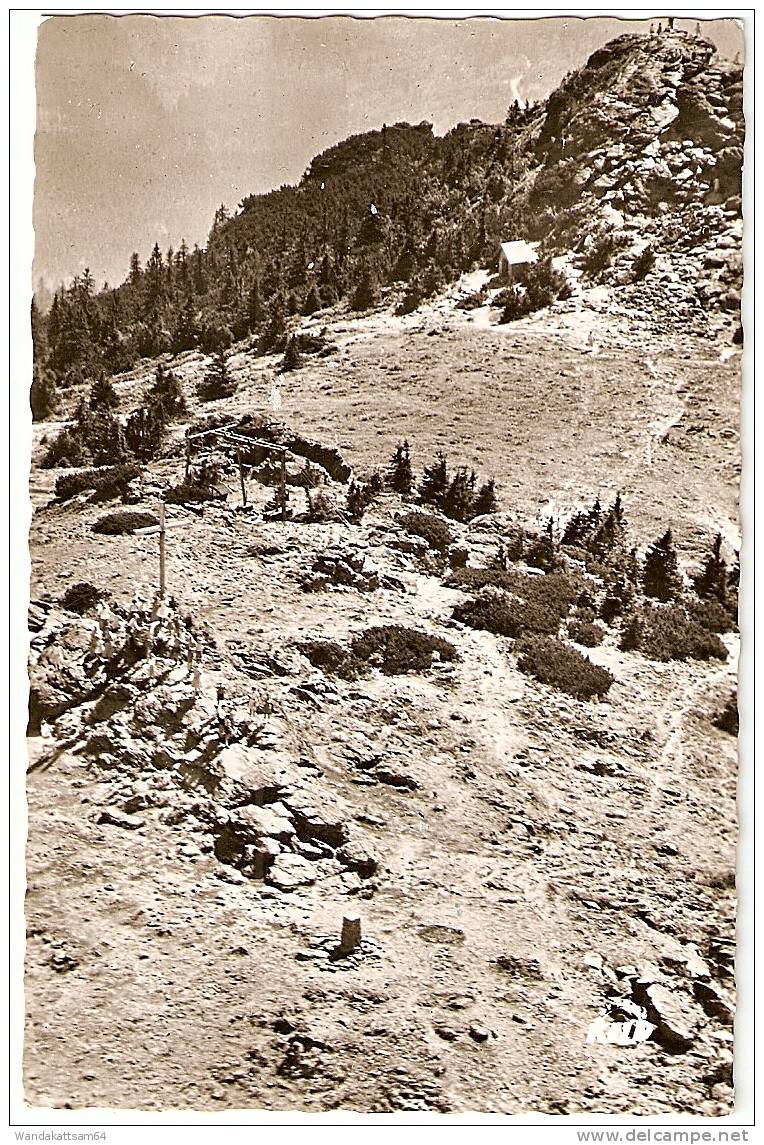 AK 15 Arbergipfel 1457 M Bayr. Wald 17. 8.62. 16 ....... über VILSHOFEN (NIEDERBAYERN)  Nach Neuköln / Berlin Mit 1 X 10 - Bodenmais