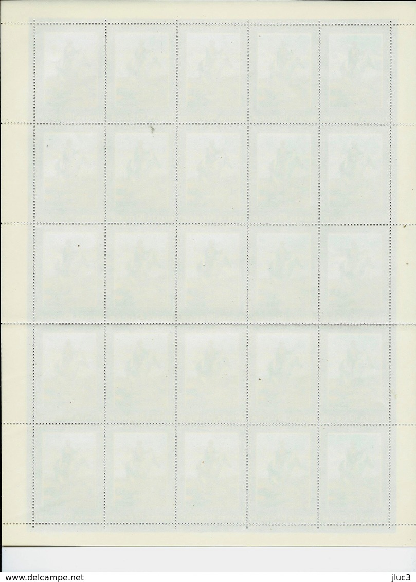 FC4798-4801 - RARE - URSS 1981 - La SERIE Complète De 4 FEUILLES Entières Neuves** - N°4798 à 4801 (YT) - ART : Peinture - Feuilles Complètes