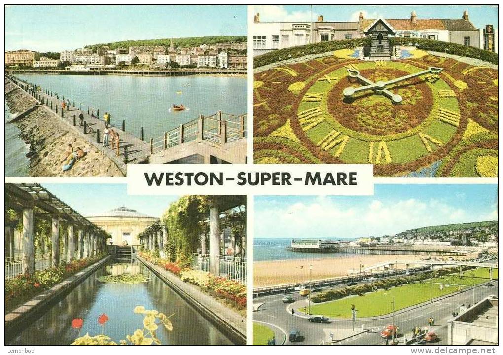 Britain - United Kingdom - Weston-super-Mare - 1985 Used Postcard [P2222] - Weston-Super-Mare