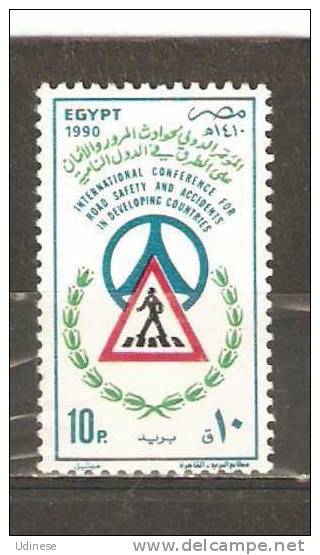 EGYPT 1990 - TRAFFIC SAFETY  - MNH MINT NEUF NUEVO - Used Stamps