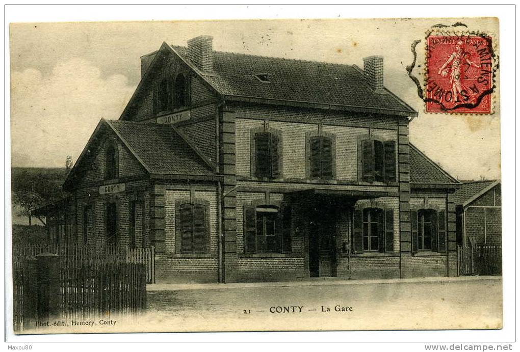 CONTY - La Gare - Conty