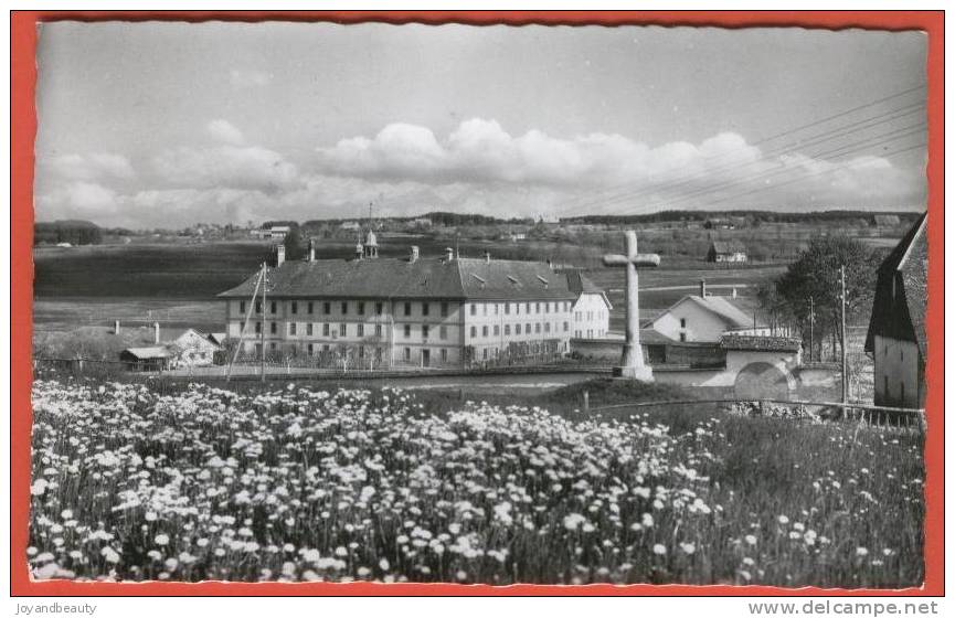 D303, Romont , Abbaye Notre Dame De La Fille - Dieu ,Circulée  1980 - Romont