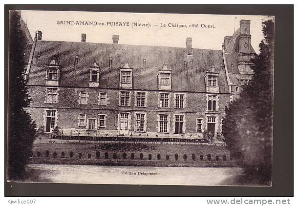 - SAINT-AMAND-en-PUISAYE - Le Château Façade Ouest - Saint-Amand-en-Puisaye