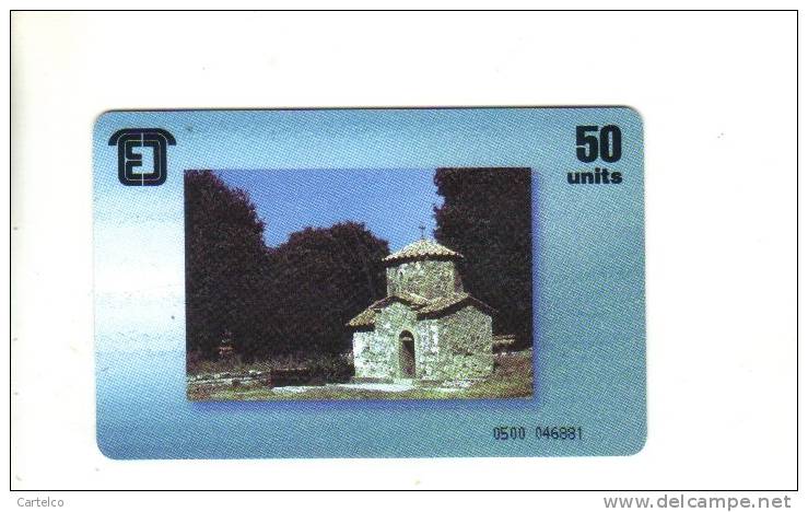 Georgia Used Chip Phonecard , Pelikom  50 Units , 10/96 , Church - Georgia