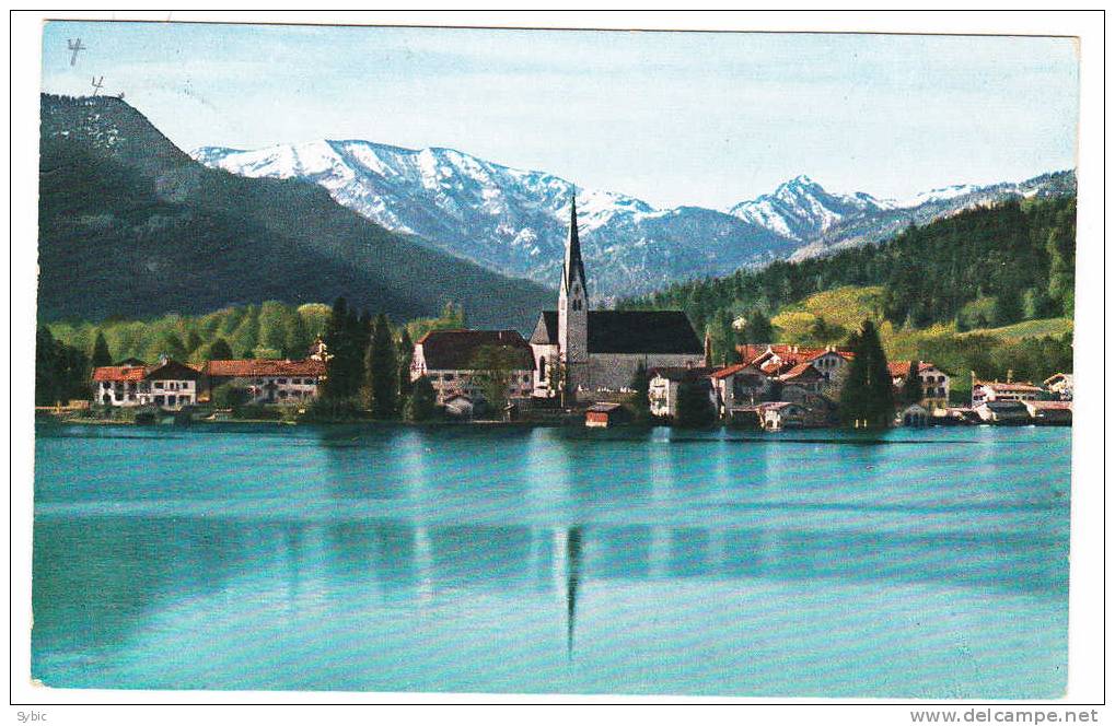 EGERN AM TEGERNSEE MIT BLAUBERGEN - 1935 - Tegernsee