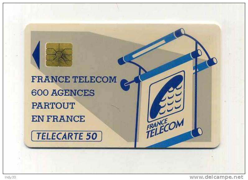 - FRANCE TELECARTE - 600 Agences