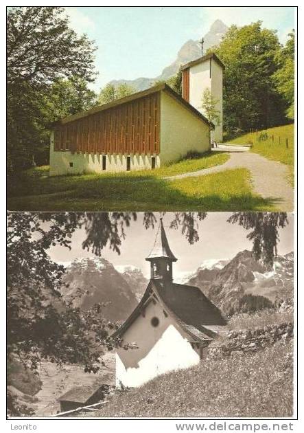 Braunwald Neue Evangel. Bergkirche Bergkirchli 1973 Und 1982 - Braunwald