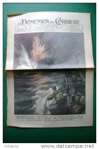 DC068# COPERTINA-LA DOMENICA DEL CORRIERE 1941/Ill.BELTRAME/ATTACCO Dei MAS Nel MEDITERRANEO/STUKAS Sul CREMLINO - Italian