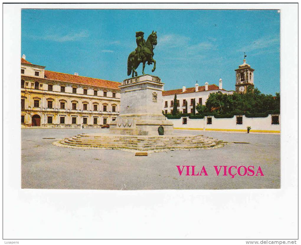 Portugal Cor 10974 –  VILA VIÇOSA - ESTÁTUA DE D. JOÃO IV - Evora