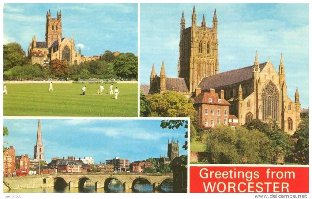 Britain - United Kingdom - Greetings From Worcester - Unused Postcard [P2335] - Sonstige & Ohne Zuordnung