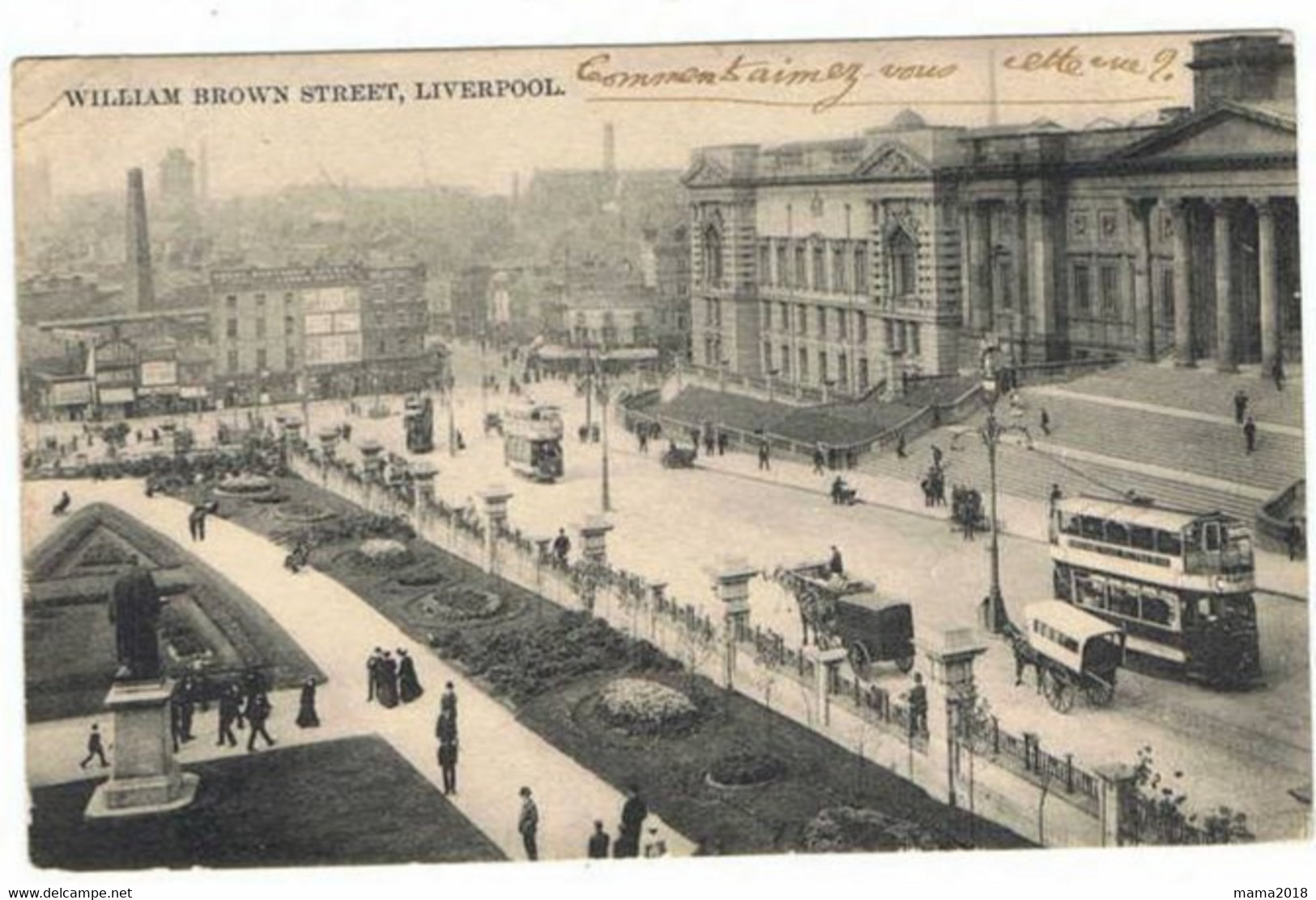 Liverpool   William Brown  Street  ( Bus A Etage ) - Liverpool