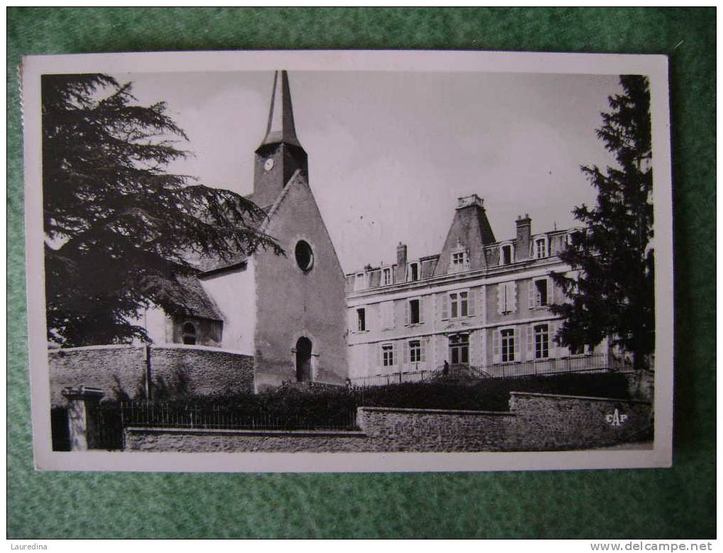 CPSM  LA CHATRE  N°14 L HOPITAL ET LA CHAPELLE - ECRITE EN 1968 - La Chatre