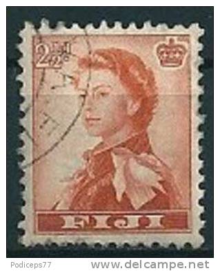 Fidschi-Inseln 1959/63  QE II  2 1/2 P  Mi-Nr.145  Gestempelt / Used - Fiji (...-1970)