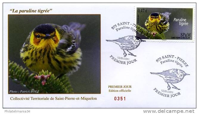 SPM 2011 - EPJ La Paruline Tigrée - FDC