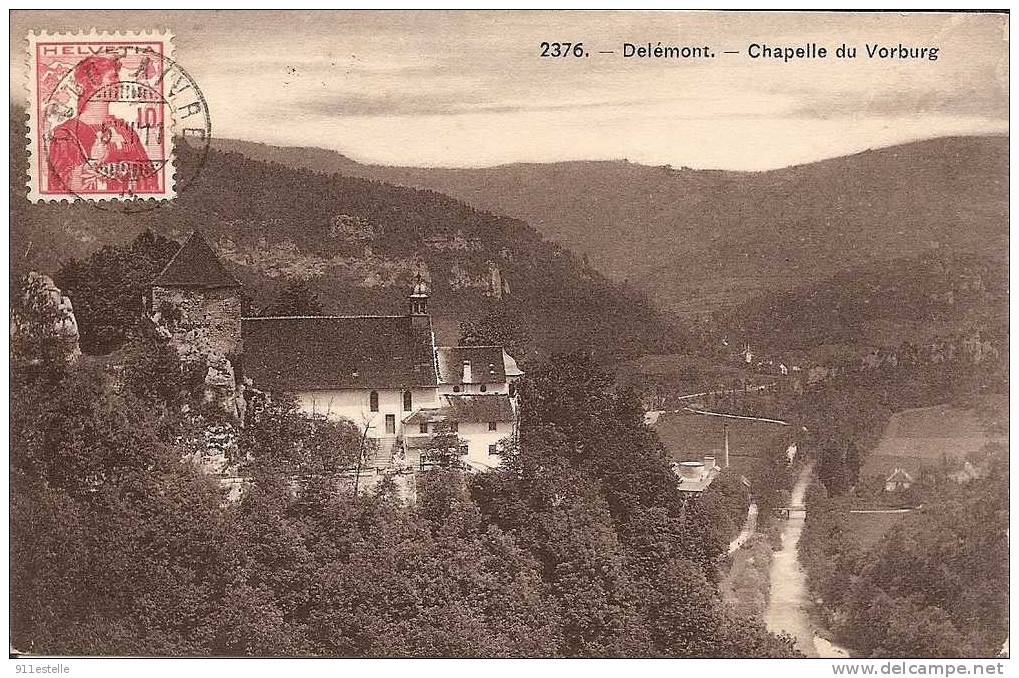 Suisse  DELEMONT -  Chapelle Du   Vorburg - Delémont