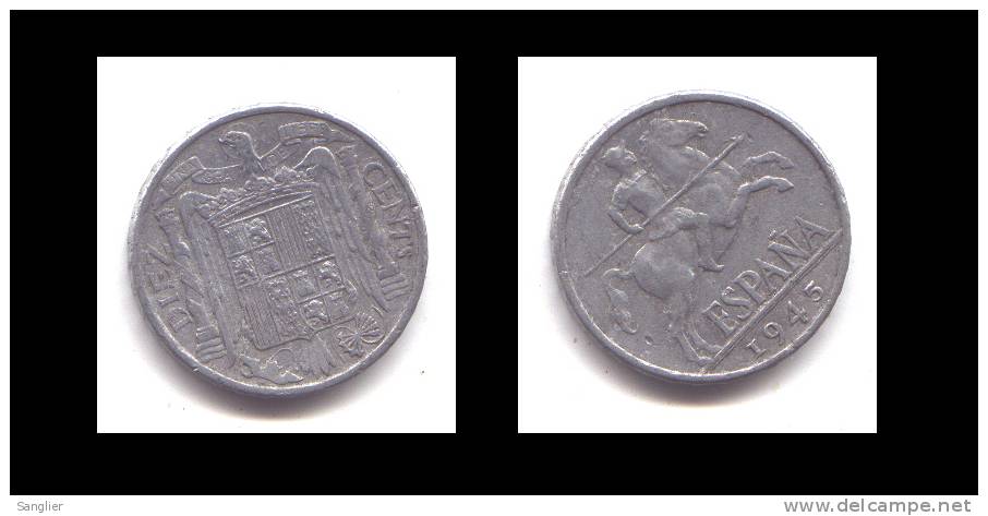 10 CENTS 1945 - 10 Céntimos