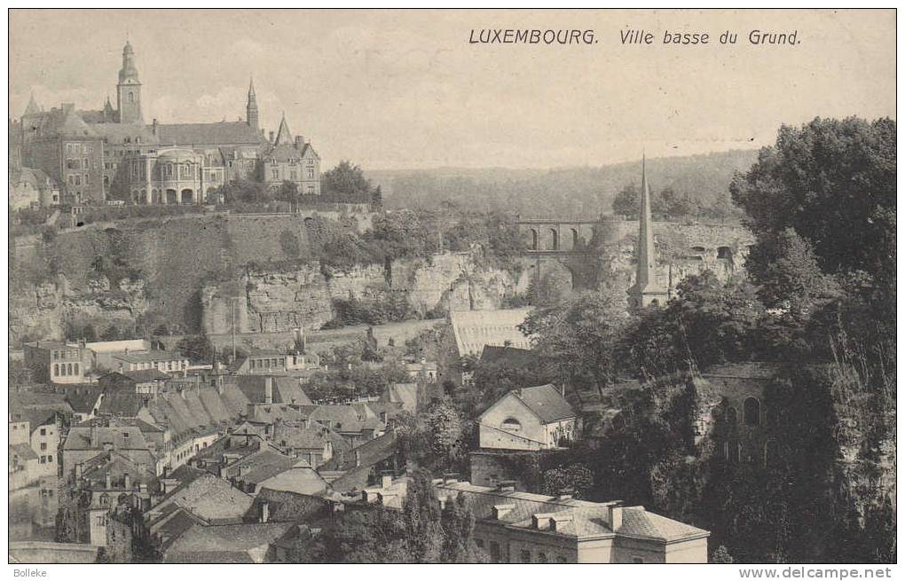 Luxembourg - Carte Postale De 1907 - Expédié Vers La Suisse - 1895 Adolfo Di Profilo