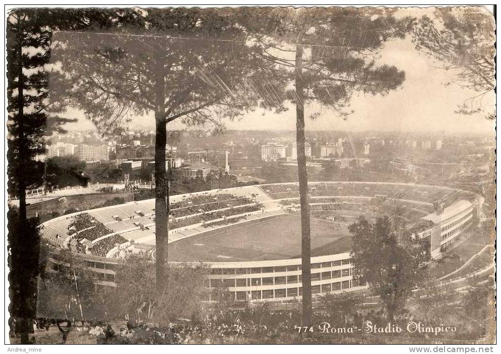 ROMA - STADIO OLIMPICO. MOLTO BELLA!!   LAZ214 - Stadien & Sportanlagen