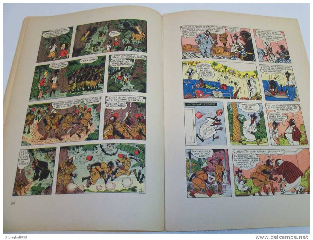 LES AVENTURES DE BLONDIN ET CIRAGE. LE NÈGRE BLANC. Jijé. Edition Originale 1952. Ed. Dupuis. Bel état !