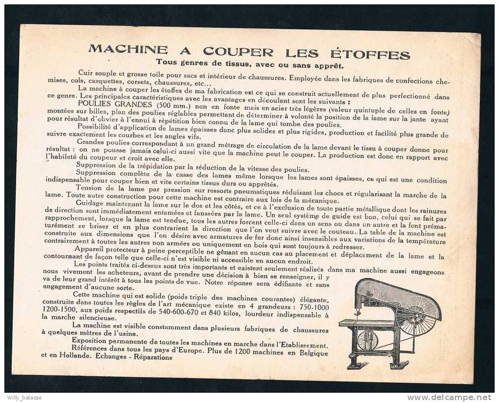 Belgique 1928 Imprimé Illustré "Rectomètre, Pinces .." Affr. 5c Hoyoux De Forerst. - Lettres & Documents
