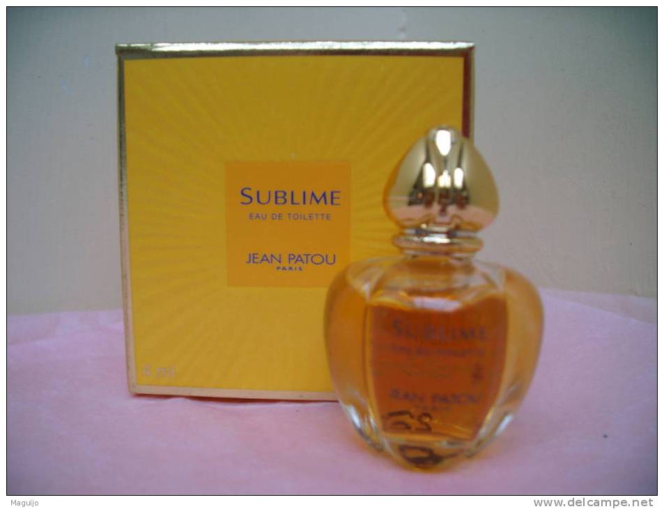 PATOU " SUBLIME" MINI EDT 4 ML/  LIRE §§ - Miniaturen Damendüfte (mit Verpackung)