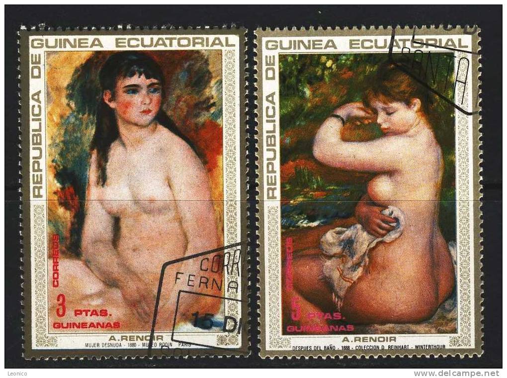 GUINEA ECUATORIAL 1973 / Mi: 208,11 / X 1006 - Desnudos