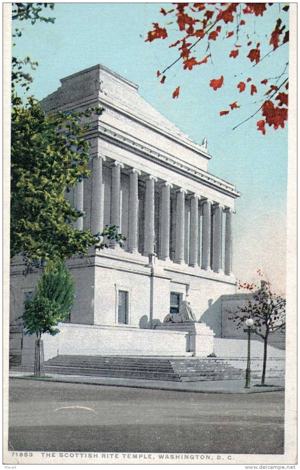 13196    Stati  Uniti,   Washington  D. C., The  Scottish  Rite  Temple,  NV - Washington DC