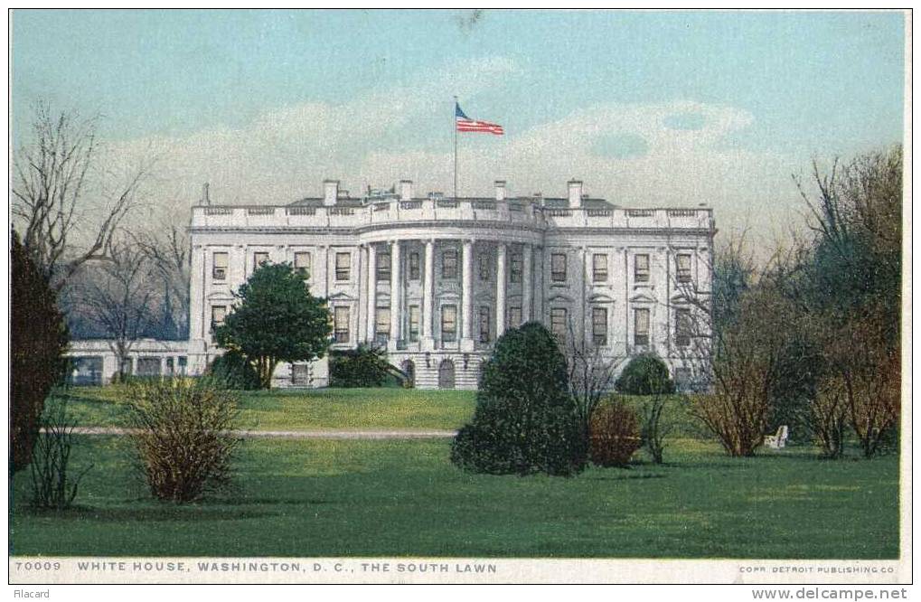 13190    Stati  Uniti,   Washington  D. C.,  White  House,  The  South  Lawn,  NV - Washington DC