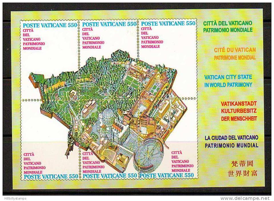 Vatican City Commemoritive Card Year 2000 Lot 116 Front And Back Views - Lettres & Documents