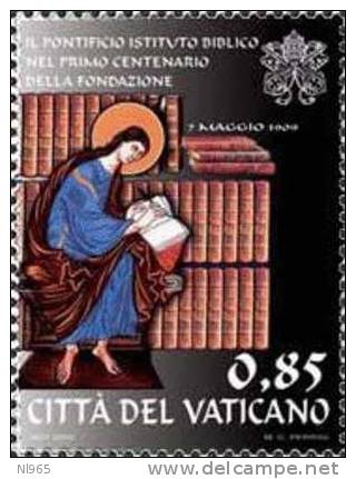 CITTA´ DEL VATICANO - VATIKAN STATE - ANNO 2009 - Centenario Del Pontificio Istituto Biblico - ** MNH - Nuovi