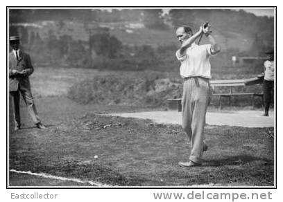 History Sport Golf S-t-a-m-p-ed Card 1275 - Golf