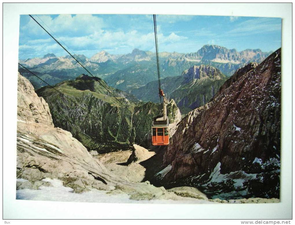 TRENTO -  FUNIVIA MARMOLADA   NON VIAGGIATA  COME DA FOTO - Funicular Railway