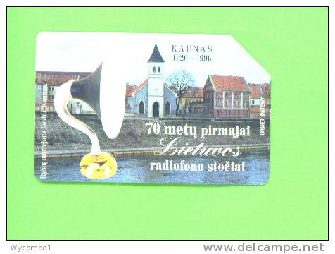 LITHUANIA - Urmet Phonecard As Scan - Lithuania