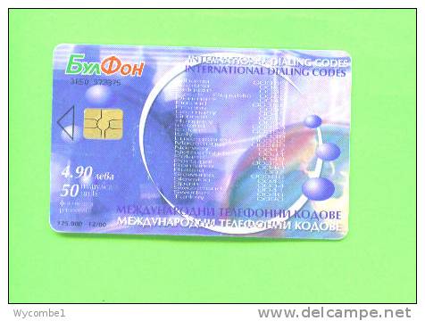 BULGARIA - Chip Phonecard As Scan - Bulgarien