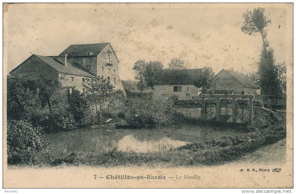 CHATILLON-EN-BAZOIS -   Le Moulin - Chatillon En Bazois