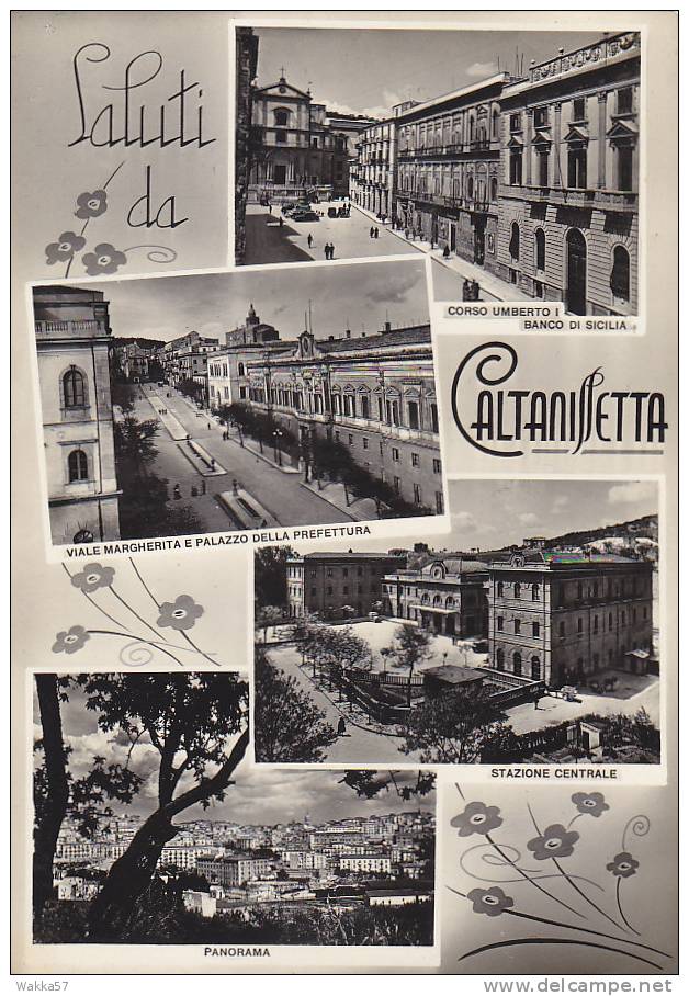 $3-1049- Saluti Da Caltanissetta - F.g. - Viaggiata - Caltanissetta