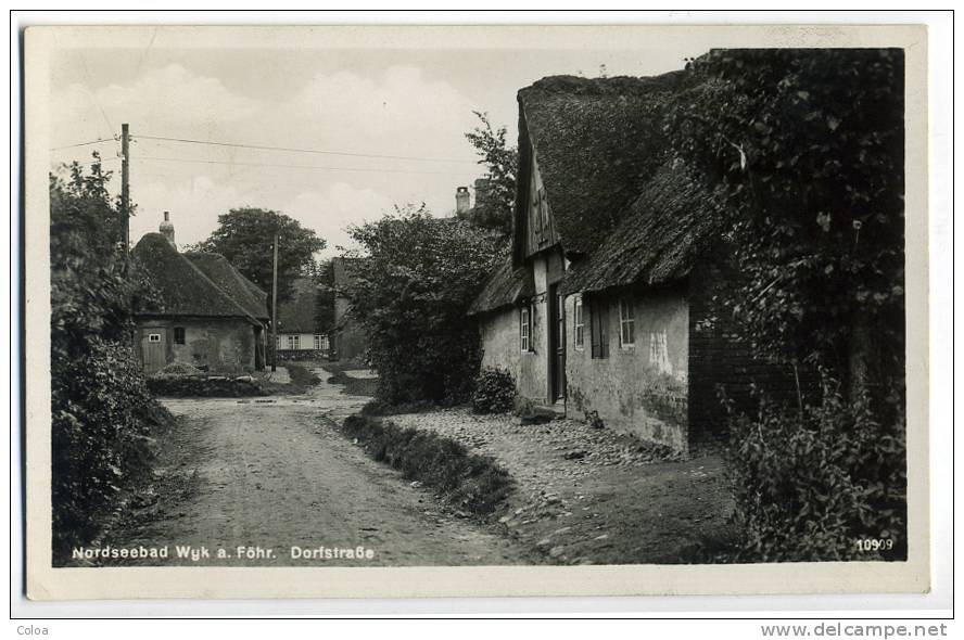 Nordseebad Wyk Auf Fohr Dorfstrasse - Föhr