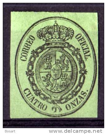 Espagne Service Lot De 2 T.Neufs S/g.1855 N°7+8 C.31€ - Service