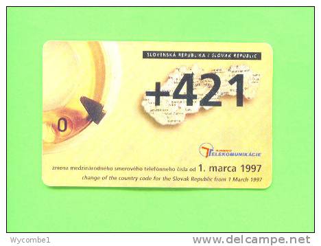 SLOVAKIA - Chip Phonewcard As Scan - Slovacchia