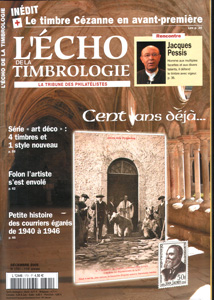 L´écho De La Timbrologie No 1791 Décembre 2005 Petite Histoire Des Courriers égarés De 1940 à 1946. - Francesi (dal 1941))