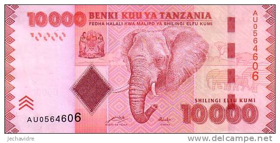 TANZANIE   10 000 Shillings   Emission De 2010     ***** BILLET  NEUF ***** - Tansania